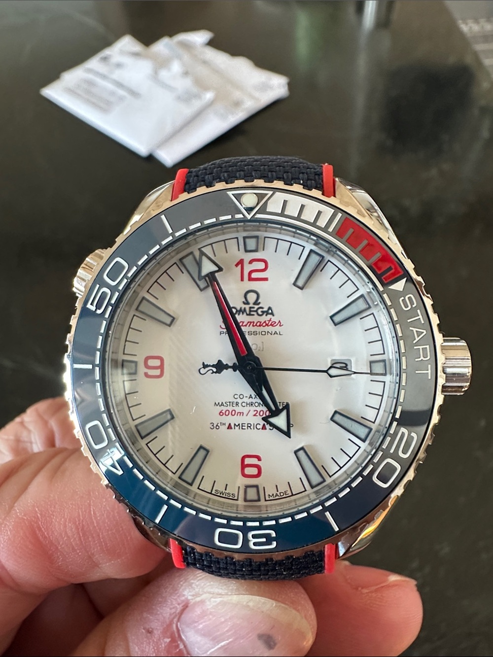 Omega Seamaster 600 “Americas Cup”Edition Style Watch